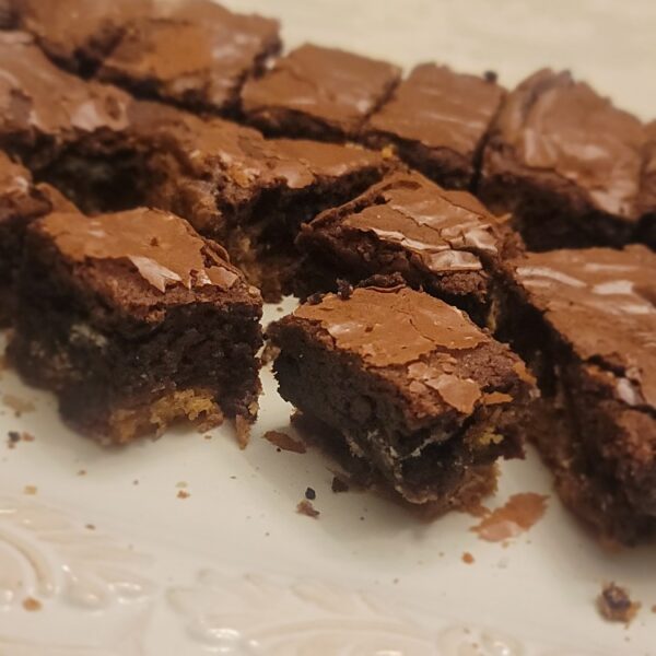 Easy 3 Layer Brownies