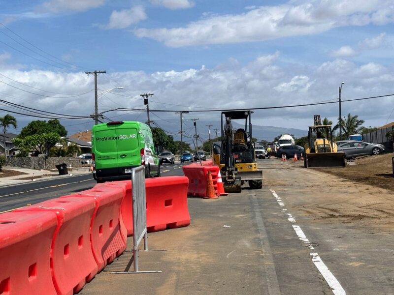 Puunene Avenue’s Road Widening Project