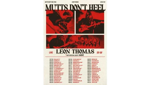 Leon Thomas announces Mutts Dont Heel tour
