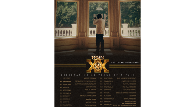 T-Pain announces TP20 tour celebrating 20 years of his music career