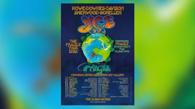 Yes announces fall dates for The Fragile Tour 2025, The Album Series