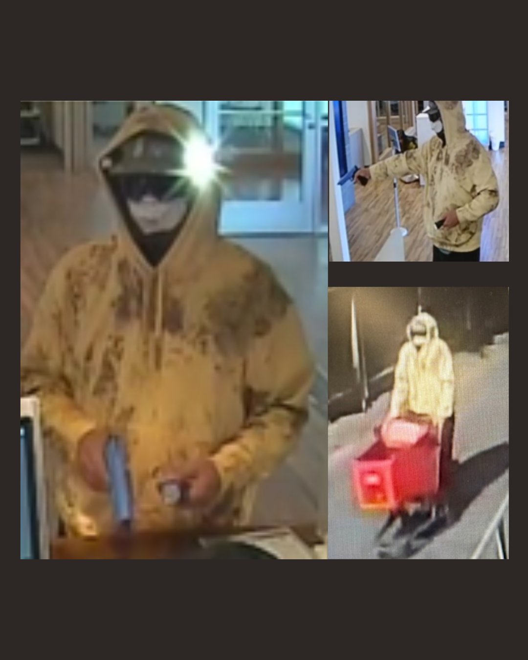 Maui Bank Robber On The Run