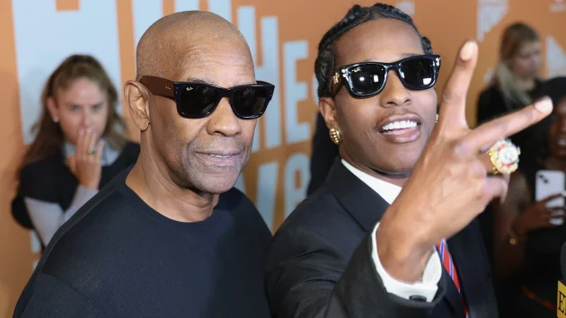 A$AP Rocky talks Denzel Washington’s love of hip-hop: ‘I did not know that that man was such a fan’