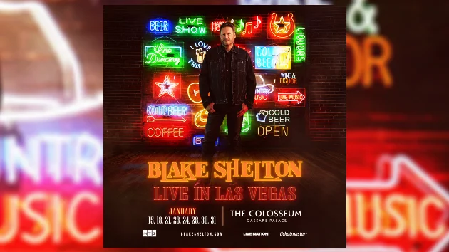 Blake Shelton plans ‘more questionable decisions’ during 2026 Sin City residency