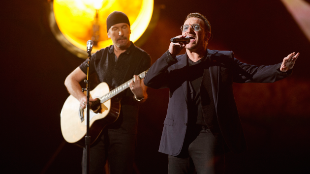 Guitar signed by U2’s Bono & The Edge part of Woody Guthrie Center silent auction