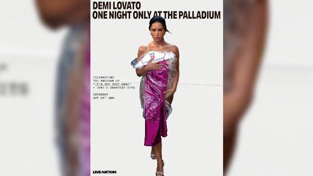 Demi Lovato returning to the stage for special one-night-only performance
