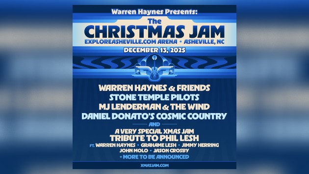 Warren Haynes announces details for 33rd annual Christmas Jam