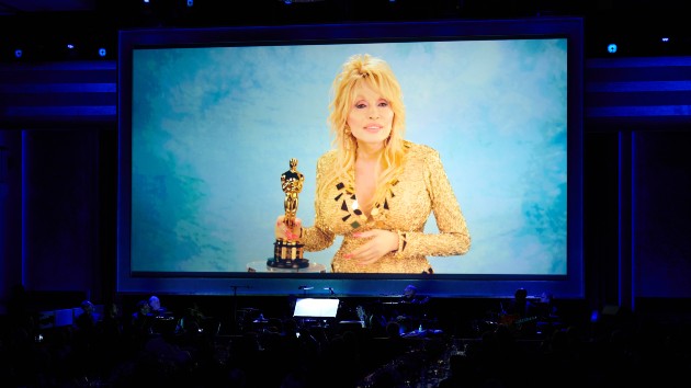 Watch Dolly Parton’s speech as she accepts honorary Oscar