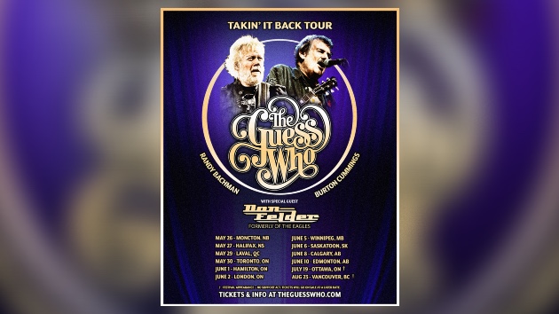 Randy Bachman and Burton Cummings set for first tour as The Guess Who in 23 years