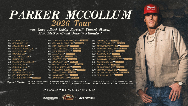 Parker McCollum packs in plenty of shows for summer 2026 & beyond