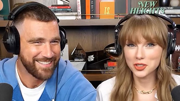 Travis Kelce responds to Taylor Swift’s ‘New Heights’ appearance honor