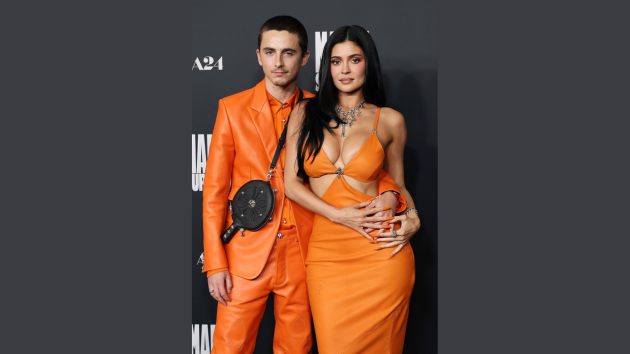 Timothée Chalamet, Kylie Jenner match in orange outfits at ‘Marty Supreme’ premiere