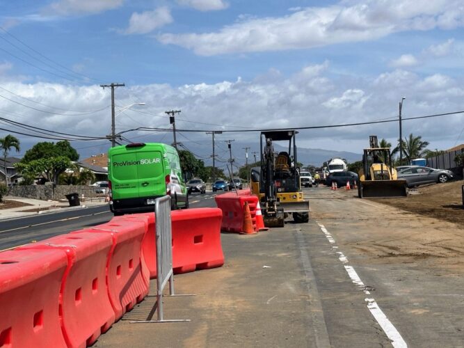 Puunene Avenue work Completed By March