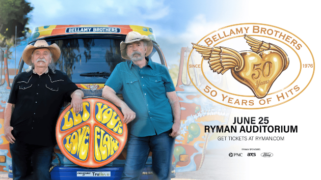 The Bellamy Brothers will ‘Let [Their] Love Flow’ at the Ryman