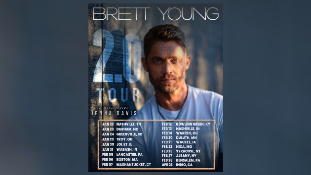 From sneaking in to headlining, Brett Young’s got history with the Mother Church