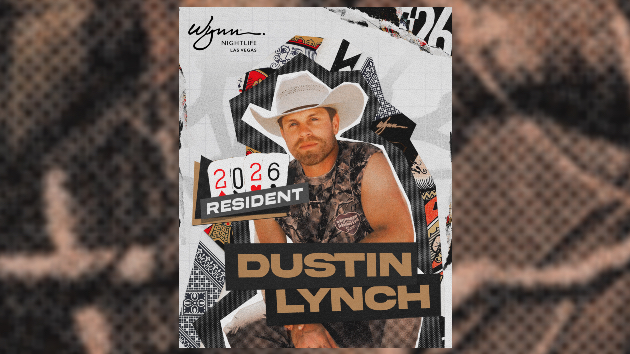 Dustin Lynch will be part of the Vegas Nightlife for the second year in a row