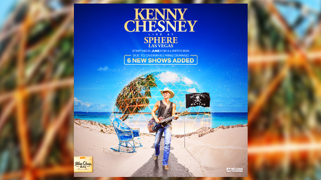 Kenny Chesney’s only headlining gigs this summer will be at Sphere Las Vegas