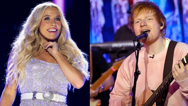 After ‘secret show,’ Ed Sheeran records duet with country star Megan Moroney for her new album