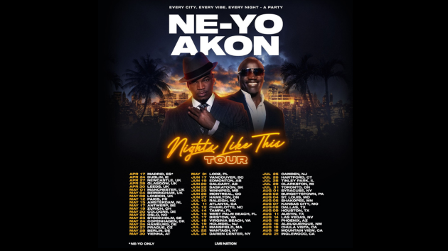 Ne-Yo and Akon announce Nights Like This tour