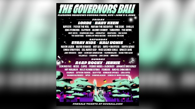 A$AP Rocky to headline 2026 Governors Ball