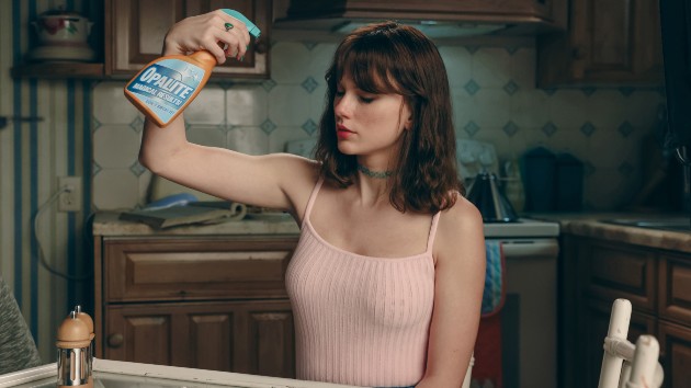 ‘Absurd and hilarious’: Taylor Swift releases two behind-the-scenes looks at ‘Opalite’ video