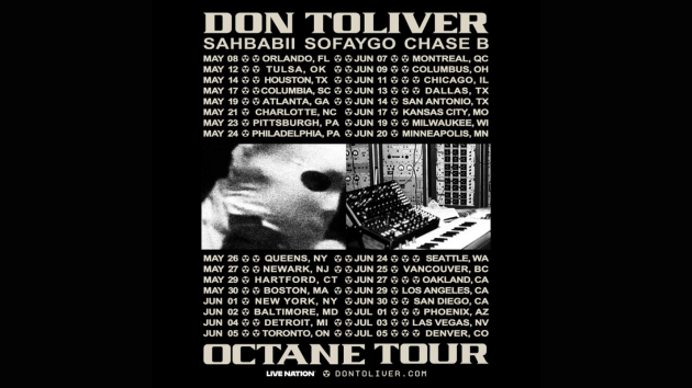 Don Toliver announces 2026 Octane tour