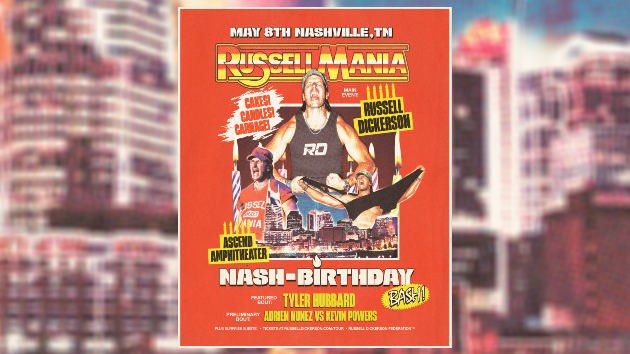 Russell Dickerson rents out an amphitheater to celebrate his birthday