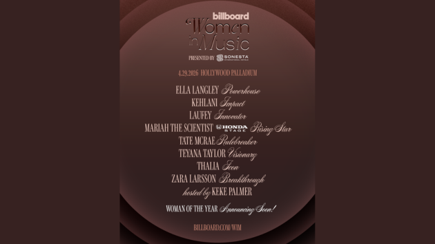 Kehlani, Mariah the Scientist, Teyana Taylor to be honored at ‘Billboard’ Women in Music 2026