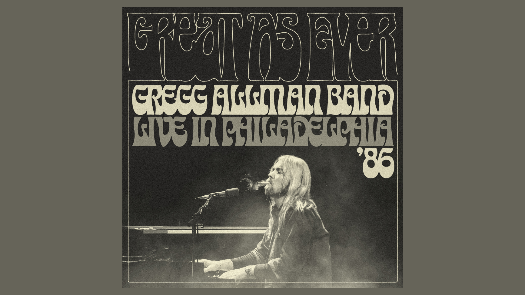 Previously unreleased Gregg Allman live album coming in April