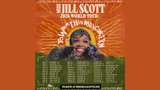 Jill Scott announces ‘To Whom This May Concern’ world tour