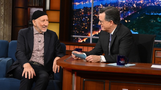 The Who’s Pete Townshend takes the Colbert Questionert