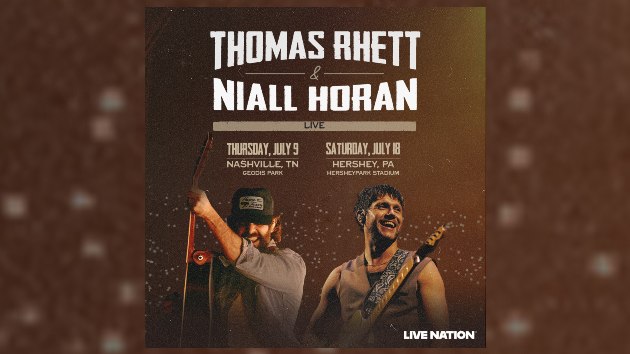 Thomas Rhett to play stadium shows with pop star Niall Horan