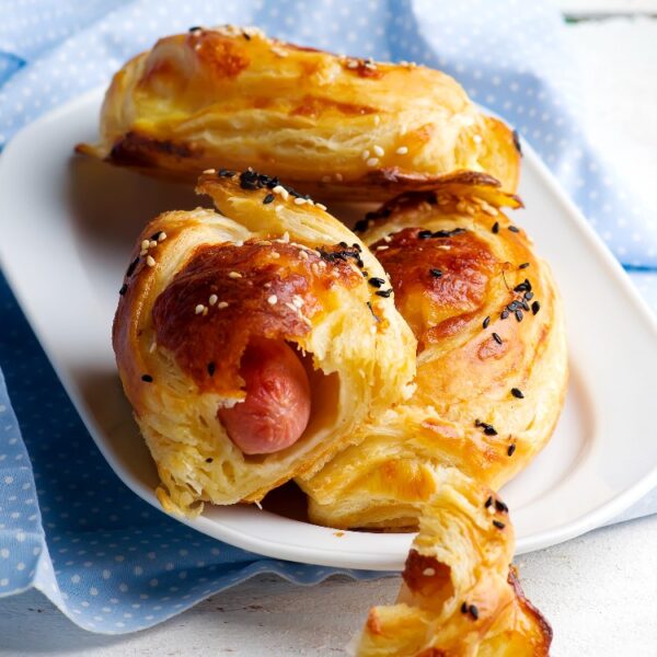 Sam’s Fancy Sausage Puff Pastry Bites