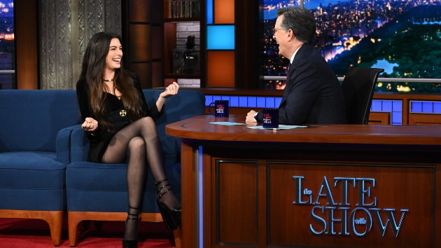 Filming ‘Mother Mary,’ Taylor Swift was an ‘angel that was over our heads all the time,’ says Anne Hathaway