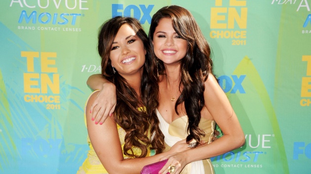 Demi Lovato and Selena Gomez reunite at opening of Demi’s tour