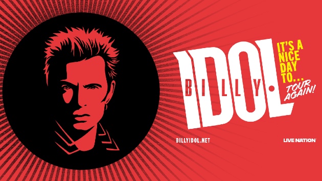 Billy Idol announces new leg of the It’s A Nice Day To … Tour Again! tour