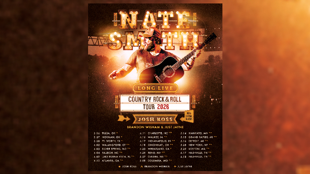 Nate Smith’s already set a record on his Long Live Country Rock & Roll Tour