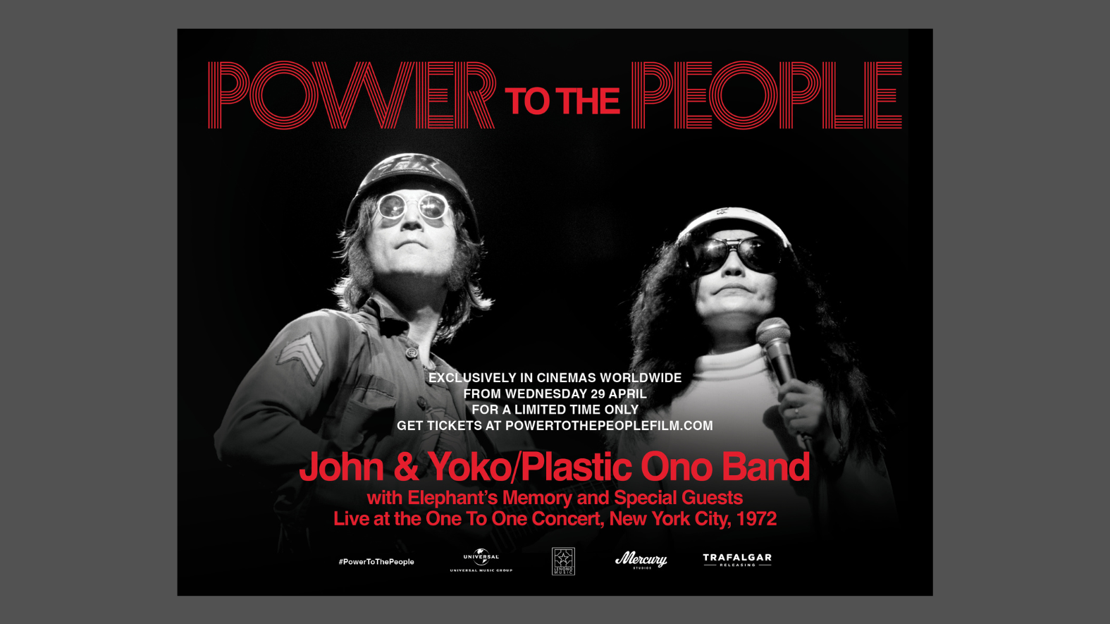Watch John Lennon perform ‘Instant Karma!’ from ‘Power to the People’ concert film