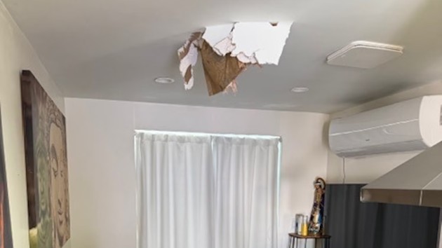 FAA investigating after large chunk of ice crashes through California house and lands on couch
