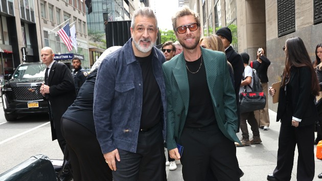 Watch *NSYNC’s Joey Fatone and Lance Bass reunite on Broadway for ‘It’s Gonna Be Me’