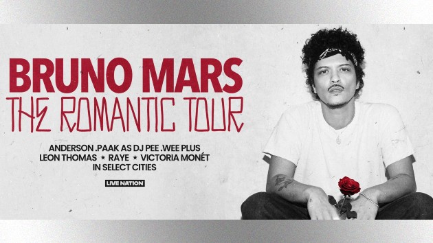 Bruno Mars shares live video of ‘Risk It All’