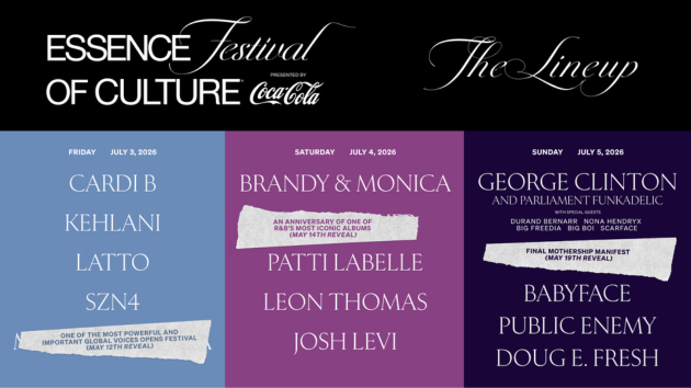 Nightly lineup for 2026 ‘Essence’ Festival unveiled