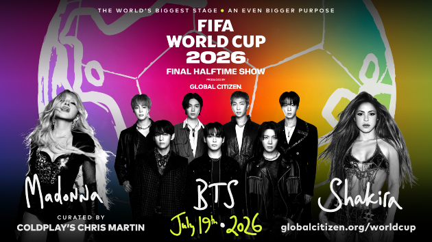 Madonna, BTS, Shakira to headline the FIFA World Cup final halftime show