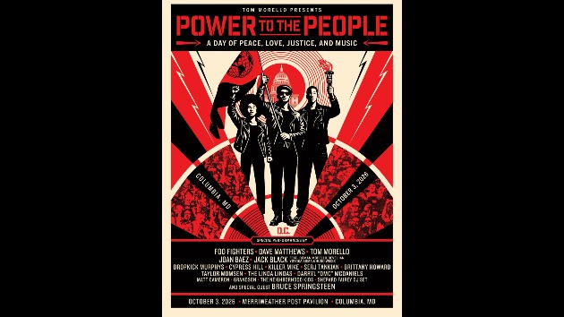 Bruce Springsteen, Foo Fighters to play Tom Morello-curated Power to the People Festival