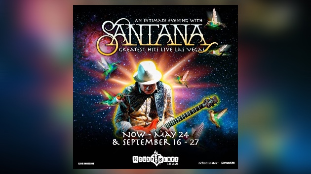 Santana announces new fall Las Vegas residency dates