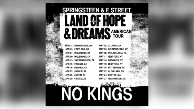 Bruce Springsteen’s Philadelphia concert rescheduled due to NHL and NBA playoffs