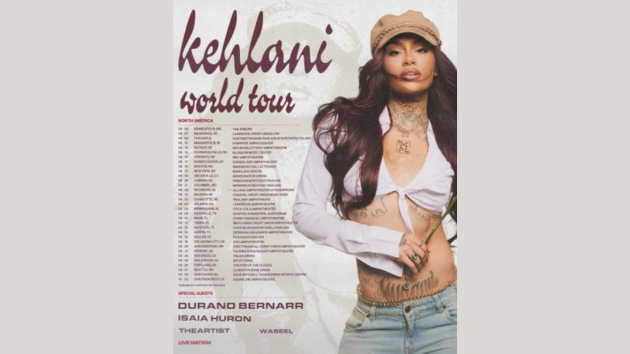 Kehlani unveils dates for world tour