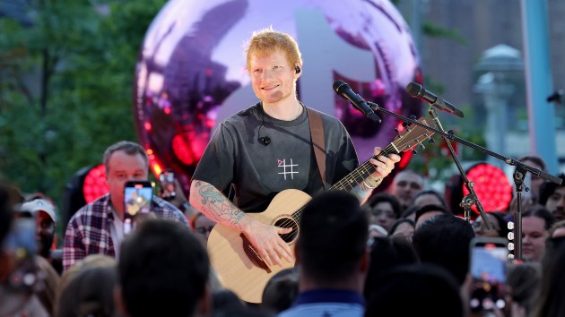 Ed Sheeran crashes a wedding, serenades couple, dances with the bride