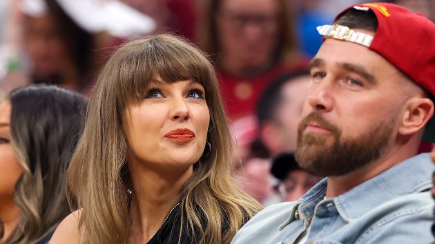 Taylor Swift makes prerecorded appearance on Travis’ podcast, spends hours in NYC studio