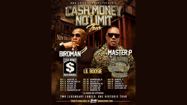 Cash Money Records + No Limit Records announce tour featuring special guest Boosie